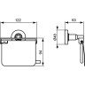 Держатель туалетной бумаги IDEAL STANDARD IOM A9127AA